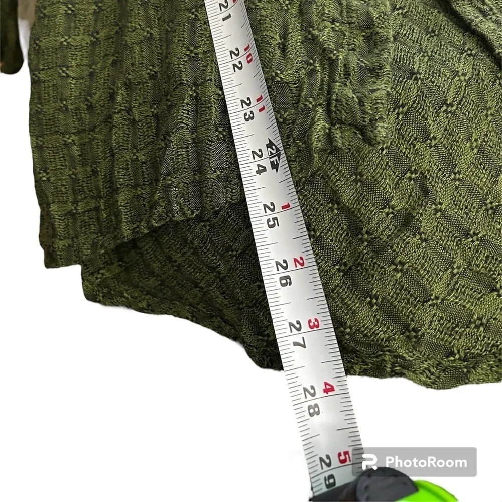 EUC Flax Button Front Tunic, Small